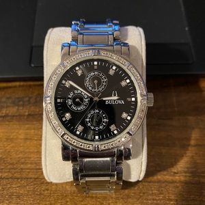 Bulova quartz Chronograph watch